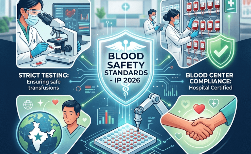 A Safer Future: India Sets World's First Standards for Blood